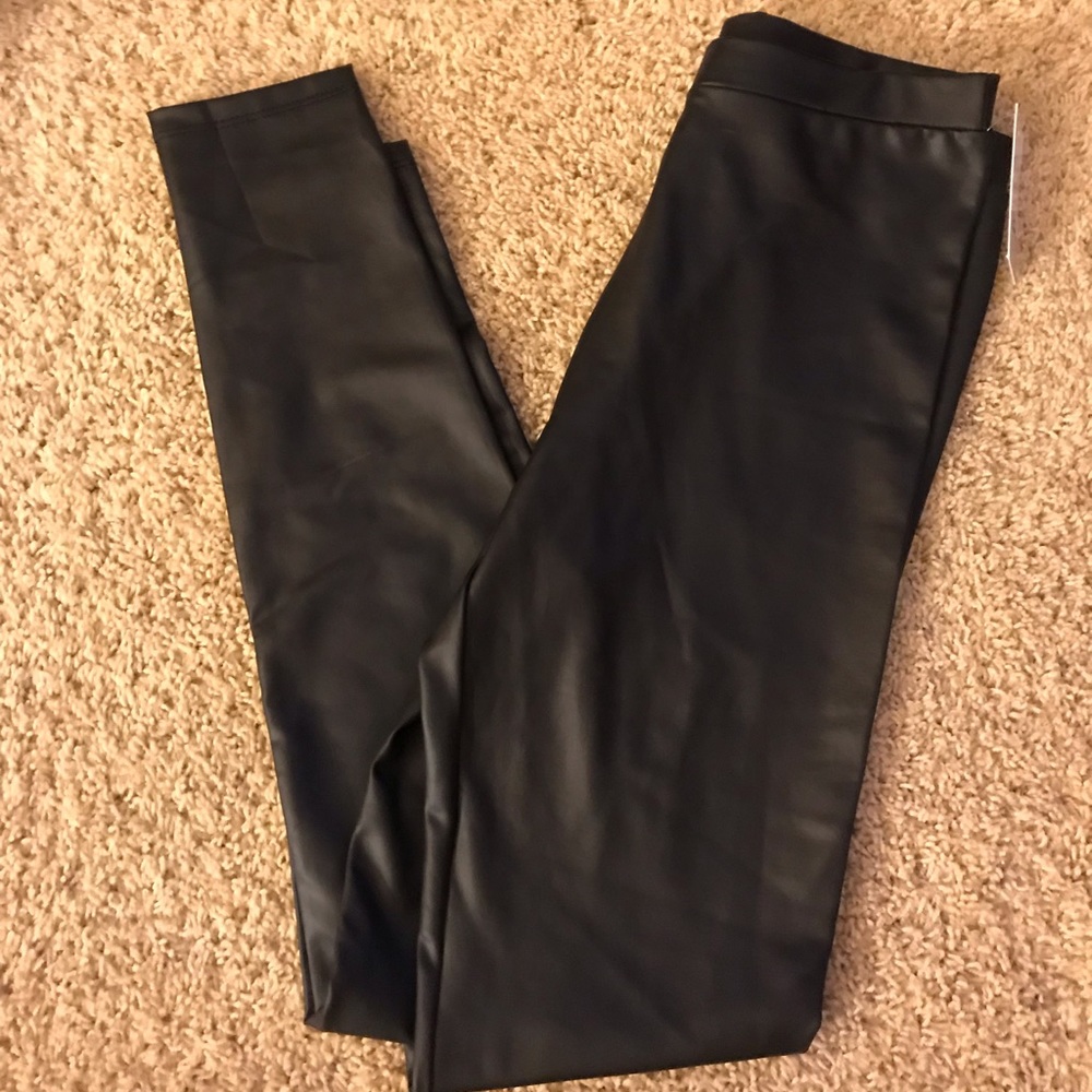 NWT BP leather leggings